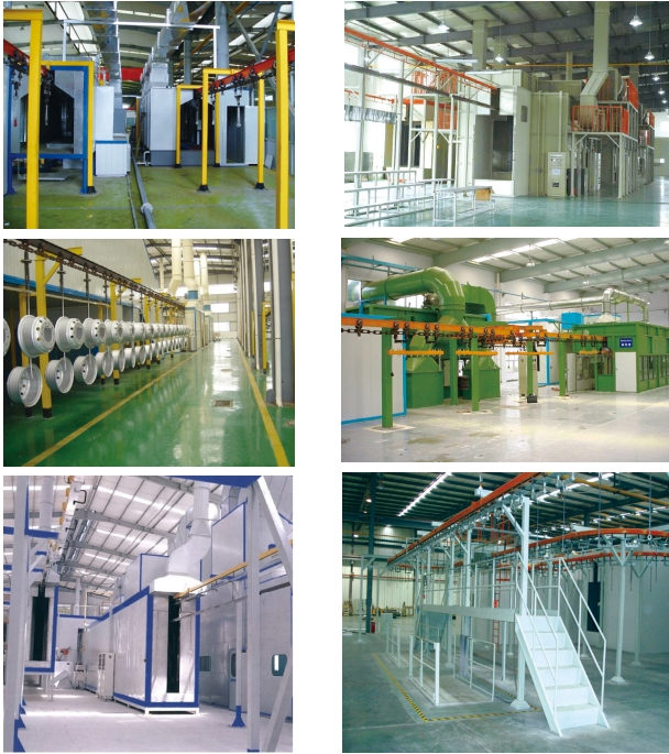 普通懸掛涂裝線 普通懸掛涂裝線